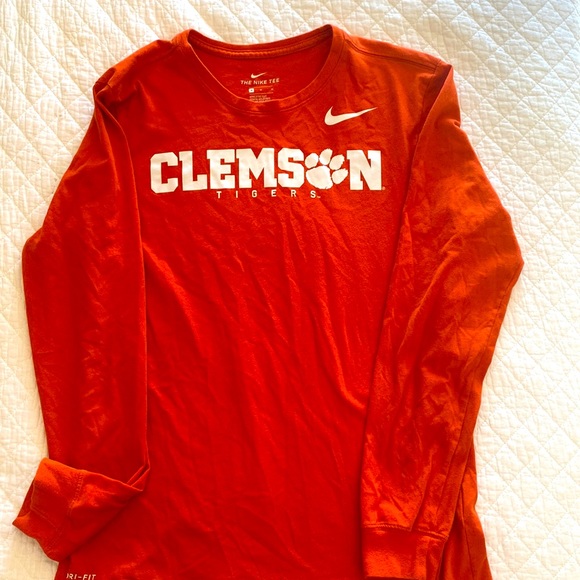 Nike Dri-Fit Clemson Tigers long sleeve shirt - Picture 1 of 2